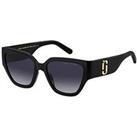 Marc Jacobs Rectangular Black Sunglasses