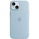 Apple Iphone 15 Silicone Case With Magsafe - Light Blue