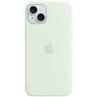 Apple Iphone 15 Plus Silicone Case With Magsafe - Soft Mint