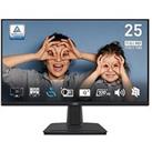 Msi Pro Mp251 24.5 Inch, Full Hd, 100Hz, Adaptive-Sync Flat Monitor With Built In Speakers