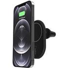 Belkin Magsafe Compatible Wireless Charging Car Vent Mount Black - Iphone 15/14/13/12 Series Compati