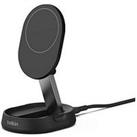 Belkin Magsafe Compatible, 15W Qi2 Folding Wireless Charging Pad & Stand, Black