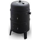 Tower 2-In-1 Charcoal And Smoker Bbq Grill
