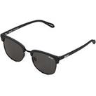 Quay Australia Evasive Wayfarer Sunglasses - Black