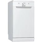 Indesit Slimline Df9E1B10Uk Freestanding Dishwasher - White