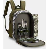 Green Picnic Backpack - 2 Person