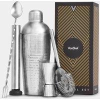 Hammered Stainless Steel Cocktail Set