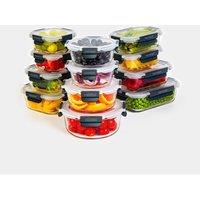 Glass Food Storage Containers 12 Piece Set