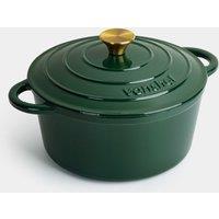 4.7L Cast Iron Dutch Oven - Green