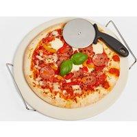 BBQ Pizza Stone & Cutter