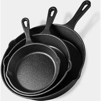 Cast Iron Cookware Set - 3 pans