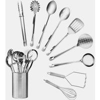 10pc Kitchen Utensil Set with Holder