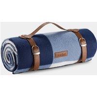 Navy Tartan Waterproof Picnic Blanket