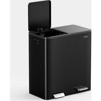 Matte Black 60L Double Bin