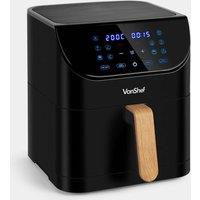 Fika Black & Wood 6L Air Fryer