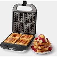 4-Slice Belgian Waffle Maker 1400W