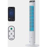 40-inch Tower Fan with Wi-Fi White