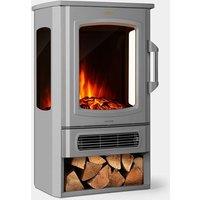 Electric Stove & Log Store 2000W - Grey