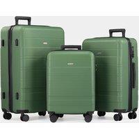 ABS Green Luggage Set 3 Piece