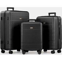 ABS Black Luggage Set 3 Piece