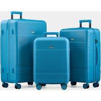 ABS Teal Luggage Set 3 Piece