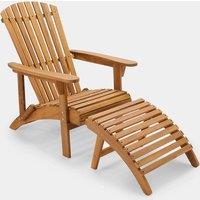 Hudson Adirondack Chair and Footstool