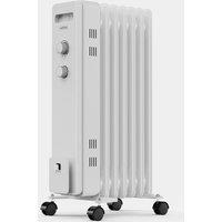 7 Fin Oil Filled Radiator 1500W - White