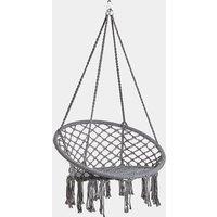 VonHaus Hanging Chair – Bohemian Style Swing Hammock Seat for Outdoor & Indoor