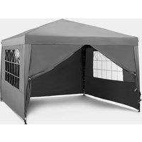 Slate Grey Pop-up Gazebo Set 3 x 3m