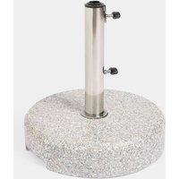 Grey Round Granite Parasol Base