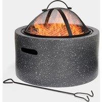 Grey Round MgO Fire Pit