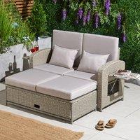 Alba Reclining Garden Sofa Set