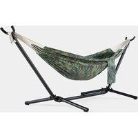 Ibiza 2 Person Palm Leaf Double Hammock with Stand