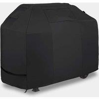 BBQ Grill Cover Black (H)124.5cm x (D) 67cm