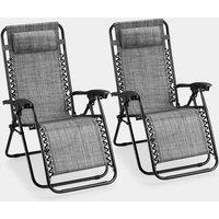 Verona Grey Zero Gravity Chair Set of 2