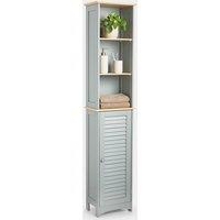 Shrewsbury Grey Tallboy Bathroom Cabinet