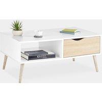 White Oak Effect Coffee Table