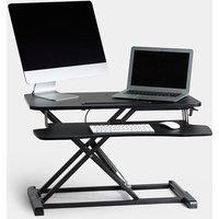 Gas Assisted Sit Stand Rising Workstation