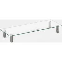 Large Glass Monitor Stand