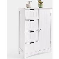 Colonial White Large Cabinet