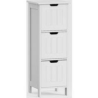 Holbrook White 3 Drawer Bathroom Storage Unit