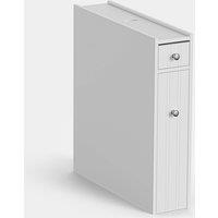 Holbrook White Slim Bathroom Storage Unit