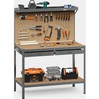 Workbench with Pegboard