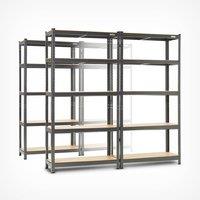4 Bay 1.8m 5 Tier Racking