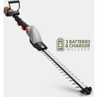 G-Series Cordless Pole Hedge Trimmer with 2x Batteries
