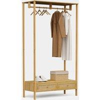 Sienna Rattan Clothes Rail