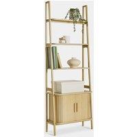 Landos Bookcase with Sliding Doors