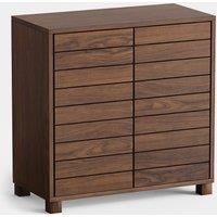 Chester Bathroom Storage Cabinet - Dark Wood