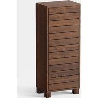 Chester Small Bathroom Cabinet - Dark Wood