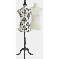 White & Damask Mannequin